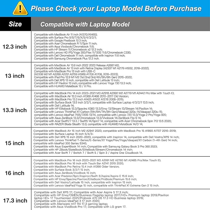 MOSISO Laptop Case 14 inch, 14 inch Laptop Sleeve Compatible - Image 5