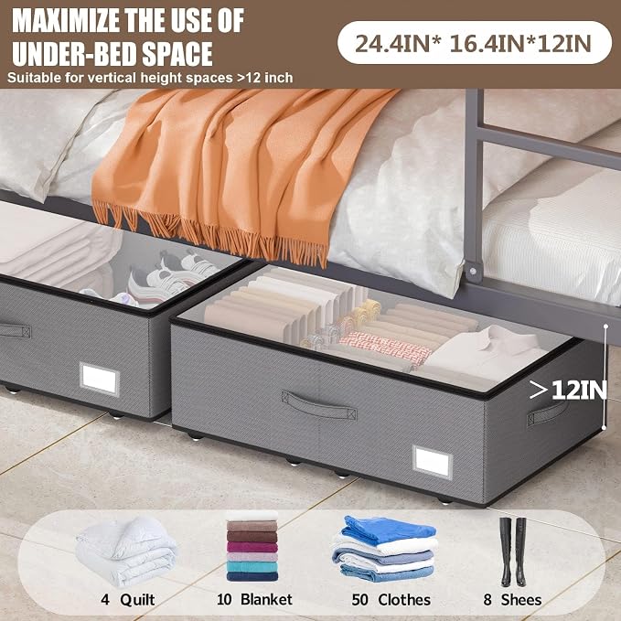 EE-RoomWorld Under Bed Storage - Image 3