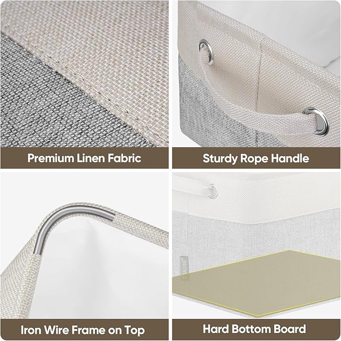 BALEINE 1 Pack Fabric Storage Bins - Image 9