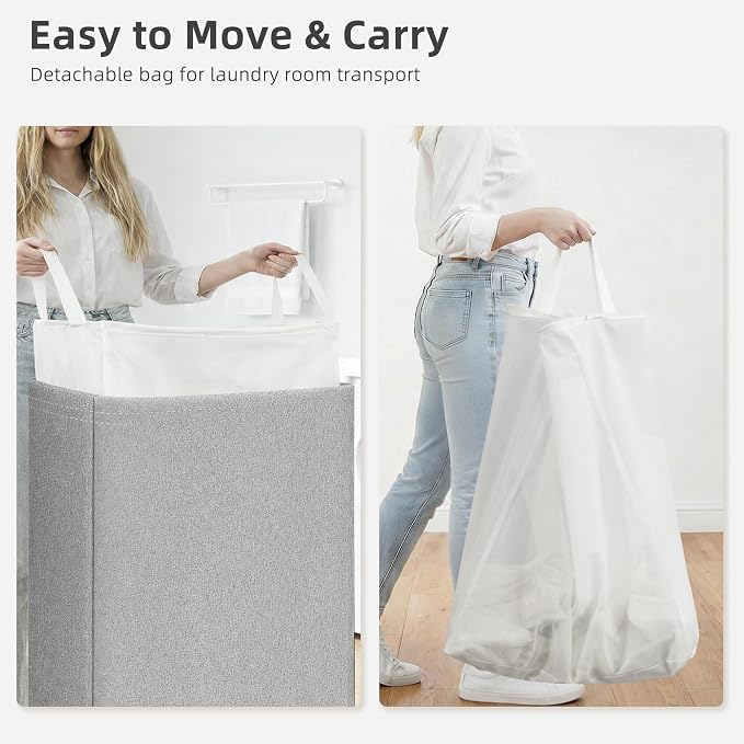 STORAGE MANIAC Double Laundry Hamper - Image 7