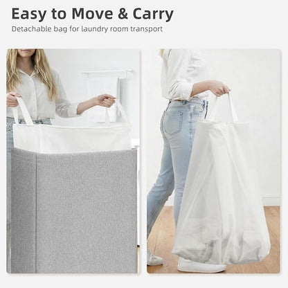 STORAGE MANIAC Double Laundry Hamper - Image 7
