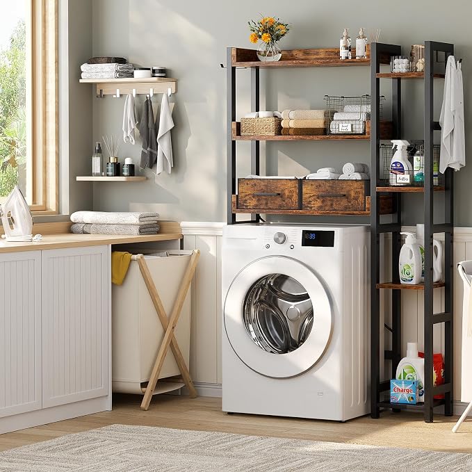 Over The Toilet Storage with 2 Drawers - Image 7