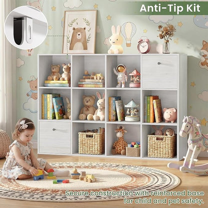 12 Cube Storage Organizer, Bookcase - Image 7