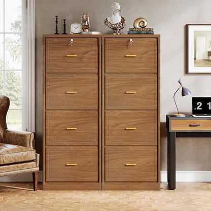 Tribesigns 4-Drawer File Cabinet - Image 8