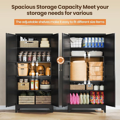 Yizosh Metal Storage Cabinet - Image 5