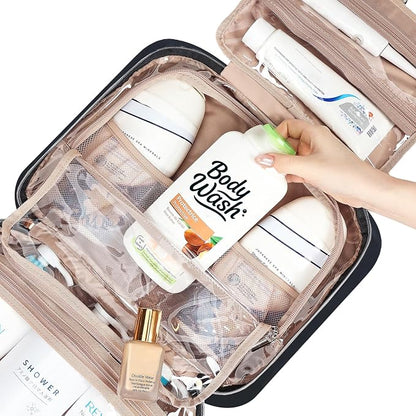 NISHEL Travel Toiletry Bag for women, Portable Hanging Organizer for - Image 6