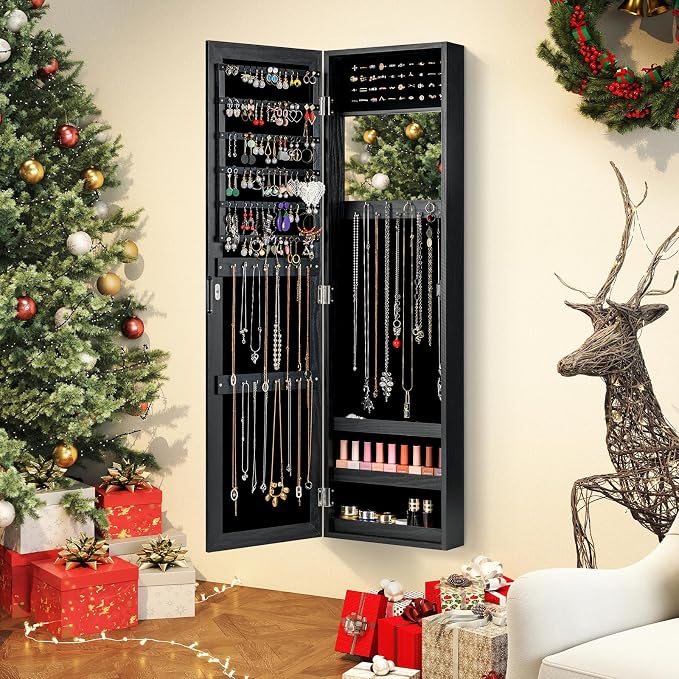 Giantex Wall Mounted Jewelry Cabinet - Image 2