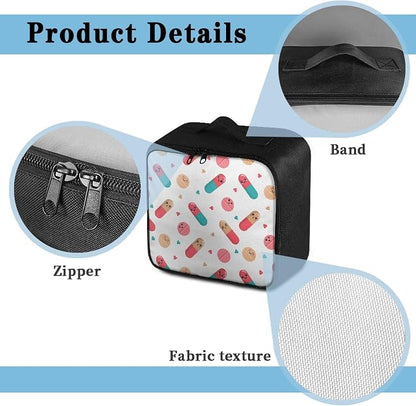 Family Medicine Storage Bag Pill Bottle Organizer - Image 5