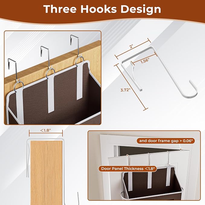 5 Tier Over The Door Organizer - Image 4