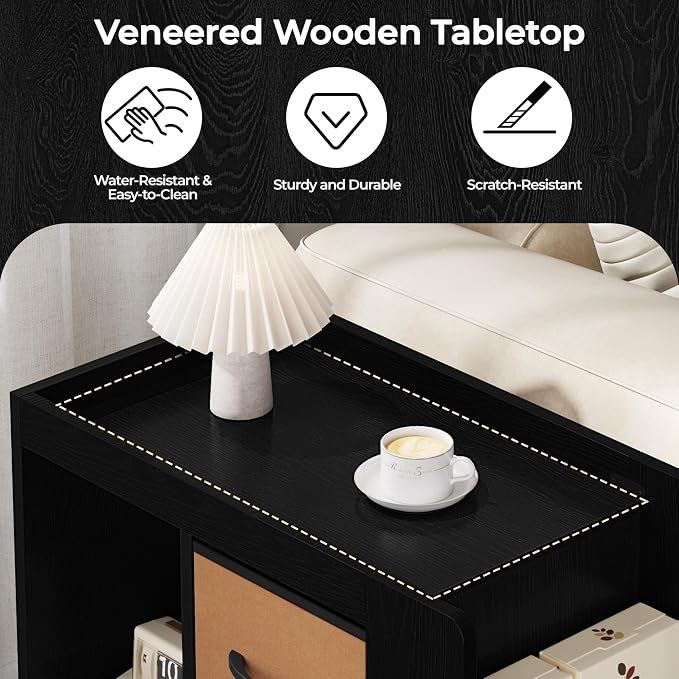Yaheetech Narrow Side Table - Image 8
