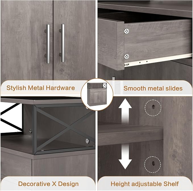 Shintenchi Kitchen Buffet Cabinet - Image 6