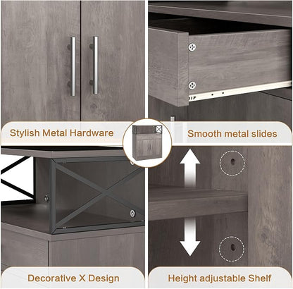 Shintenchi Kitchen Buffet Cabinet - Image 6