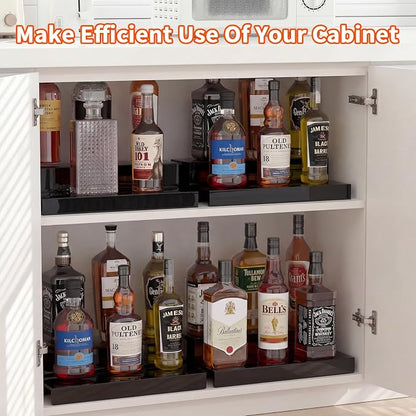JUESHA 2 Tiers Bar Shelves for Liquor Bottles - Image 6