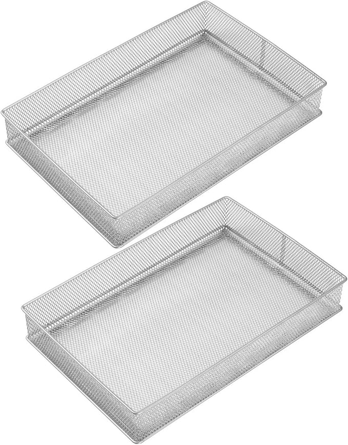 YBM HOME Silver Mesh Drawer Organizer and Storage by YBMHome