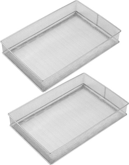 YBM HOME Silver Mesh Drawer Organizer and Storage by YBMHome