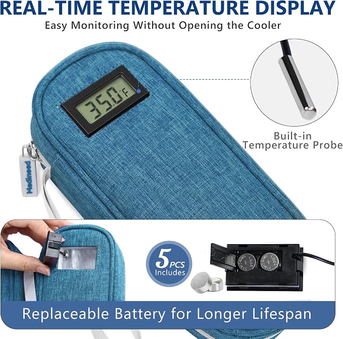 Insulin Cooler Travel Case TSA Approved - Image 2