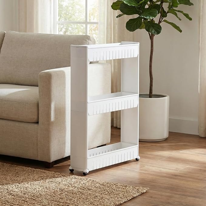 Lavish Home 3 Tier Shelf Rolling Cart - Image 8