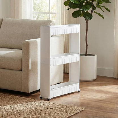 Lavish Home 3 Tier Shelf Rolling Cart - Image 8