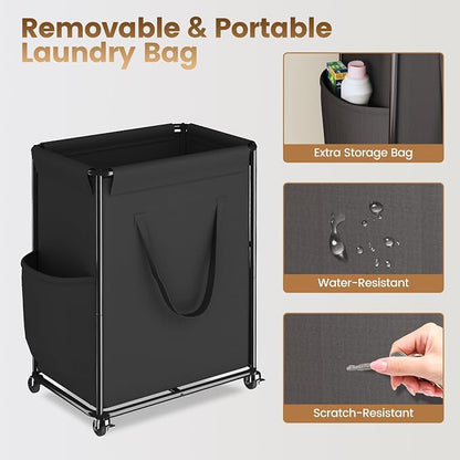 Homeiju 180L Large Laundry Hamper - Image 2