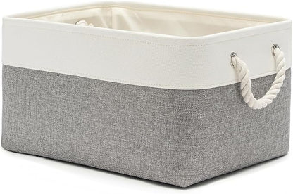 15.7x11.8x8.26 Inch Fabric Large Storage Bins by VQRTEXAStorageBasket