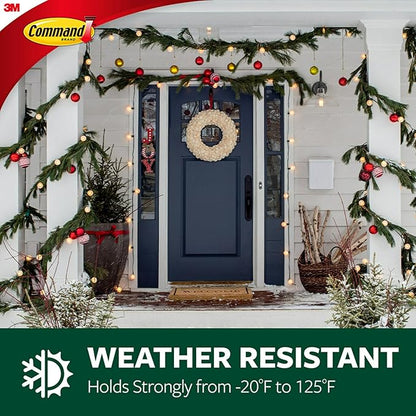 Command Outdoor Large Hooks, Holds up to 5 lbs, Damage Free Hanging Wall Hooks - Image 6