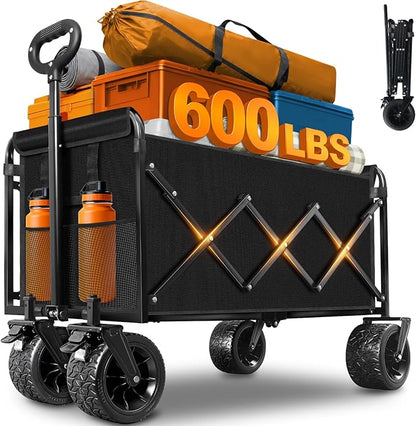 Extra-Large Heavy-Duty Wagons carts Foldable by YOLLBERLifeStudio
