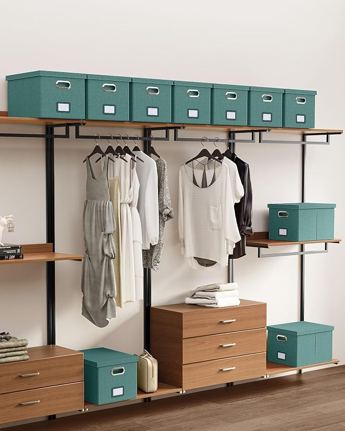 File Organizer with Lid, File Box, File Cabinet - Image 7