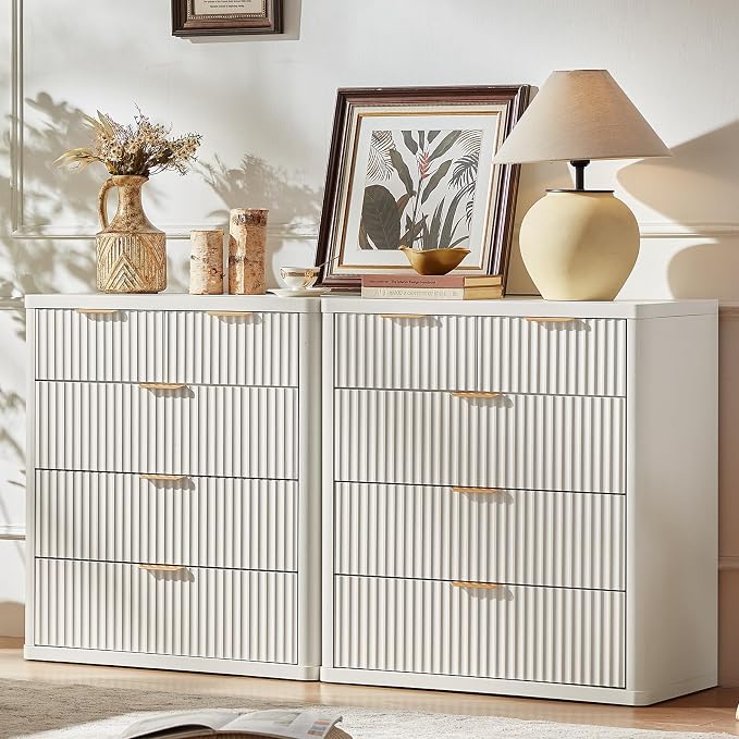 LEYAOYAO Fluted 5 Drawers Dresser - Image 6
