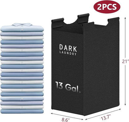 Tajsoon 2 Pcs Laundry Sorter Replacement Bags, Laundry Hamper Cart Removable - Image 2
