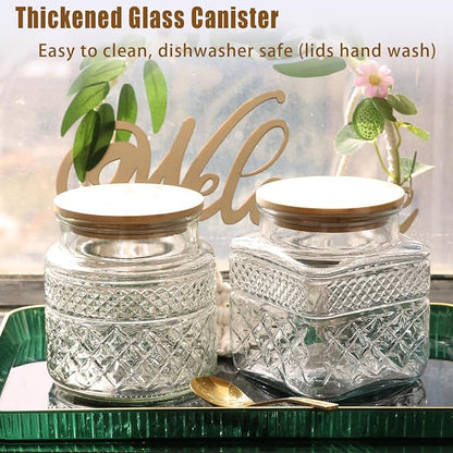 Viovian Decorative Glass Jar - Image 5