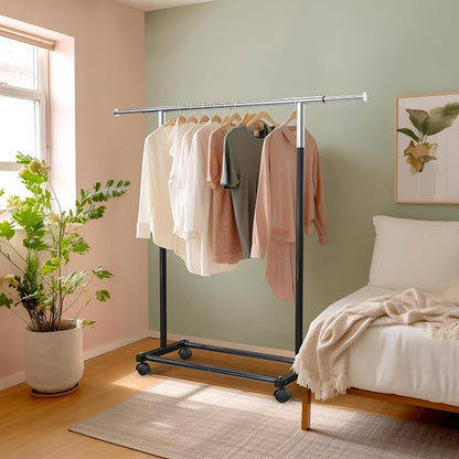 Simple Houseware Standard Rod Garment Rack - Image 4