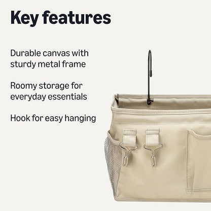 Amazon Basics Bedside Caddy Hanging Storage Organizer - Image 2