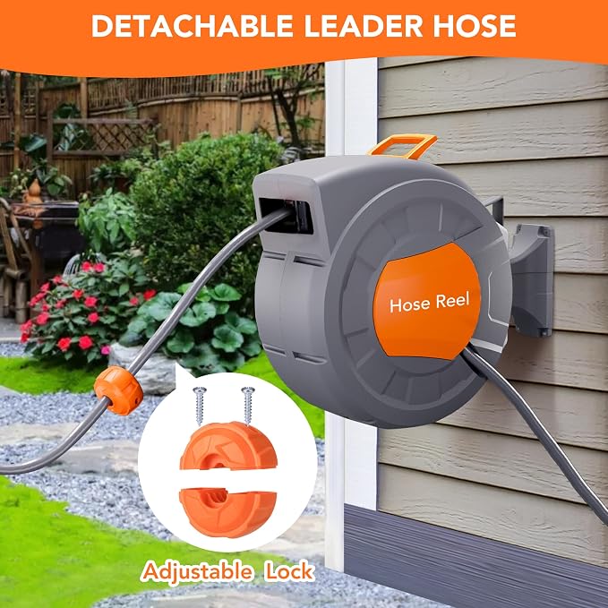 GAOMON Retractable Garden Hose Reel - Image 9