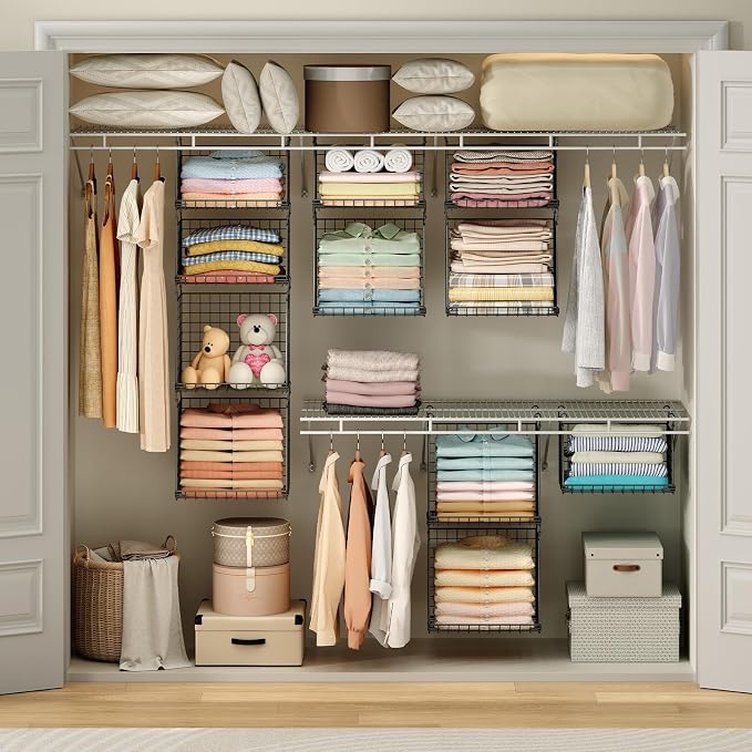 Lyuwanxian 4-Tier Hanging Closet Organizer - Image 2