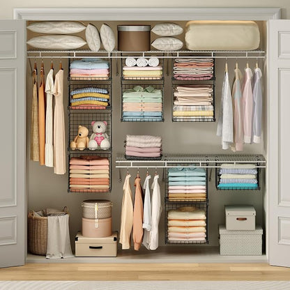 Lyuwanxian 4-Tier Hanging Closet Organizer - Image 2
