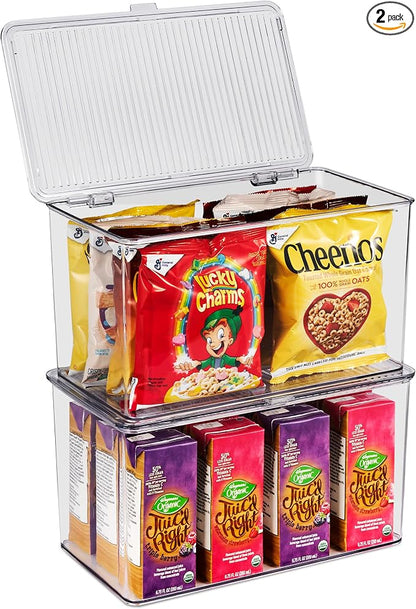 Sorbus Durable Plastic Storage Bins by Sorbus