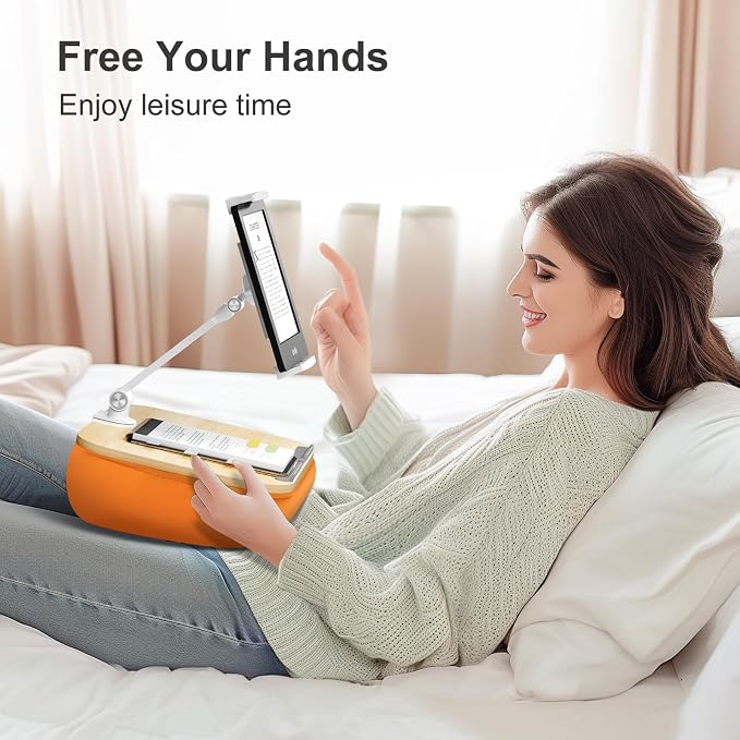 Lap Beanbag Cozy Kindle Pillow Stand - Image 7