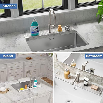 DK177 Diatomite Fast Drying Faucet Mat - Image 8