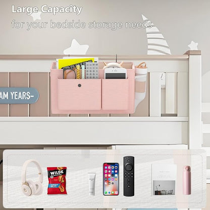 Bedside Caddy Bedside Storage Hanging Organizer - Image 5