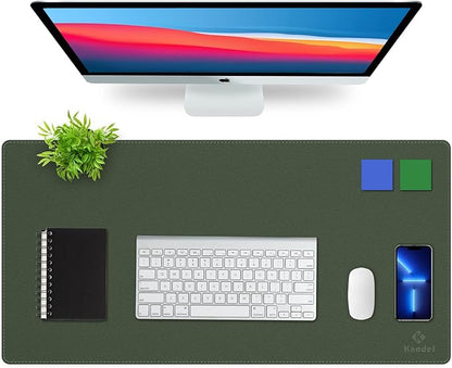 K KNODEL Desk Mat, Dual-Sided Office Desk Pad, Waterproof Desk Mat by K+KNODEL
