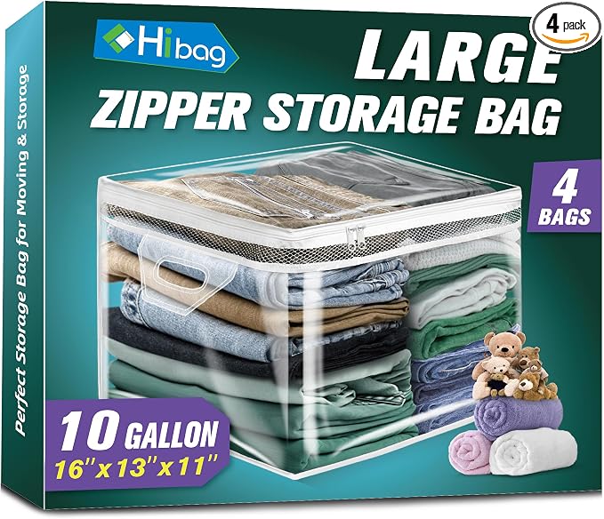 HIBAG 10 Gallon Large Storage Bag by HIBAG