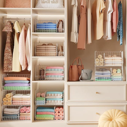 3 Tier Extra Large Closet Hanging Shelves - Image 2