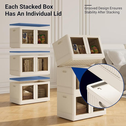 FLEXIMOUNTS 304 QT Stackable Storage Bins - Image 4
