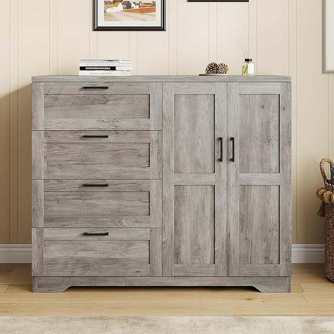 GarveeHome Multifunctional Wooden Dresser by GarveeHome