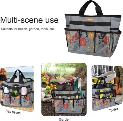 MDSTOP Garden Tool Bag, Garden Tool Kit Holder Home Organizer Storage Carrier - Image 6
