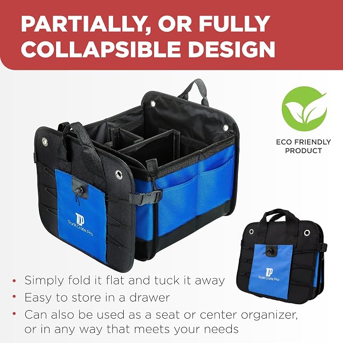 TRUNKCRATEPRO Car Trunk Organizers | Trunk Organizer, Car Storage Organizer - Image 5