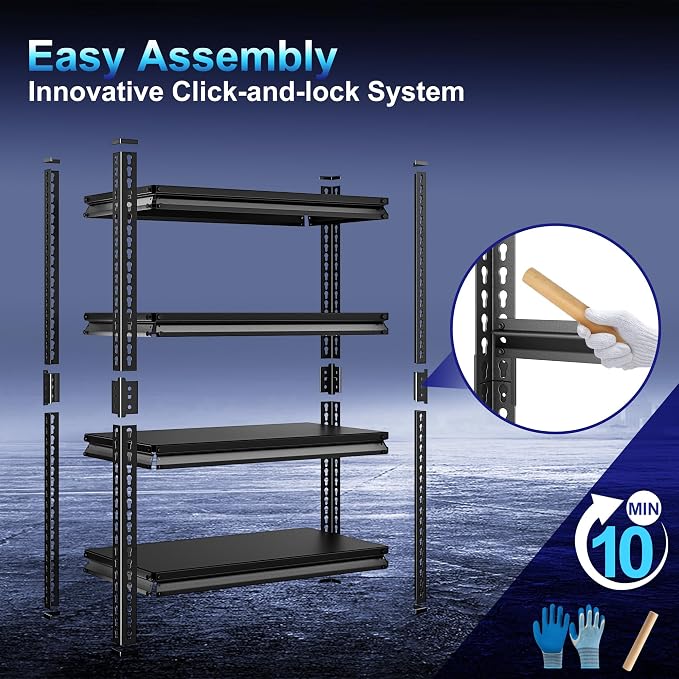Heavy Duty Garage Shelves - Image 6