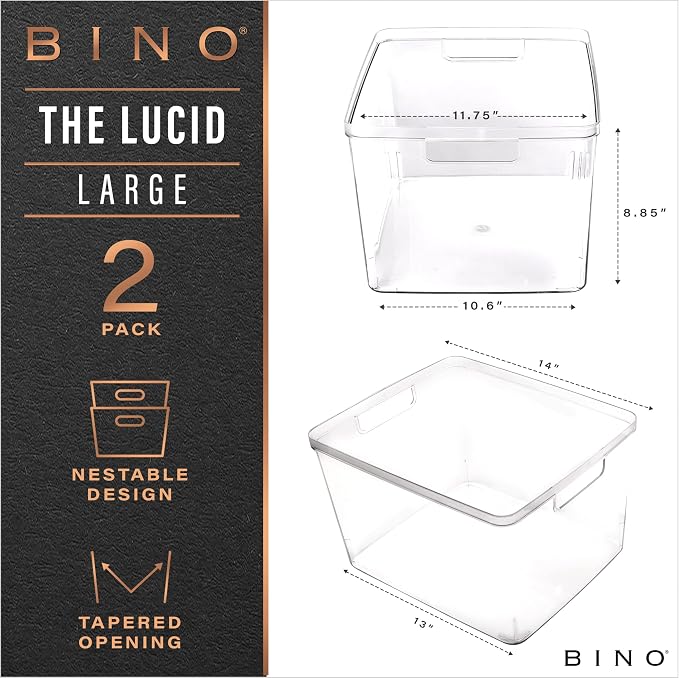 BINO | Plastic Bins, Large - Image 2