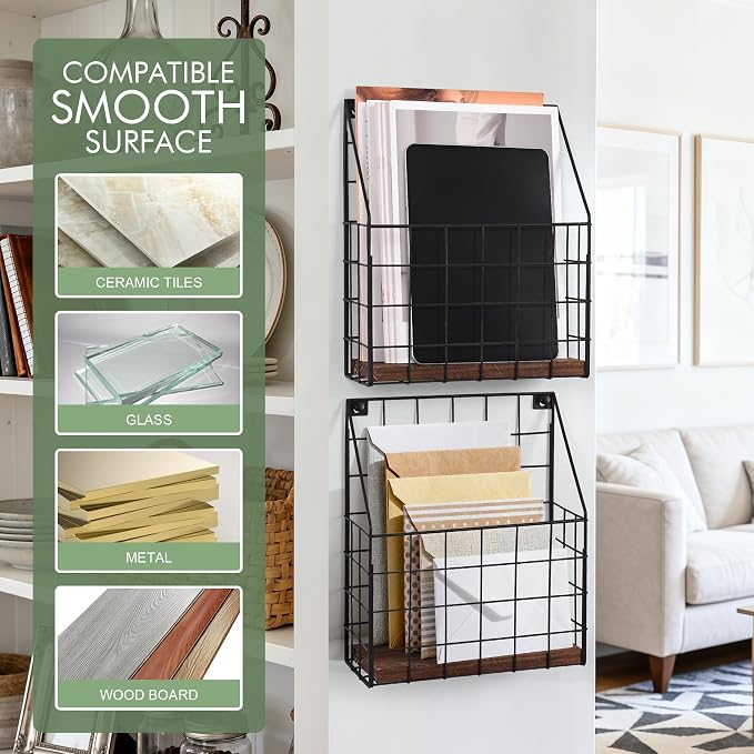 Mail Holder Magazine Basket - Image 4