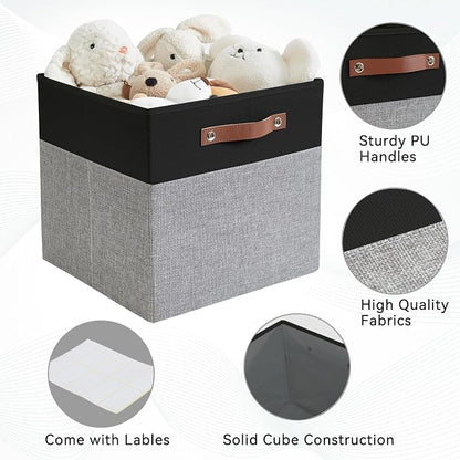 Collapsible Fabric Storage Cube Bins - Image 7